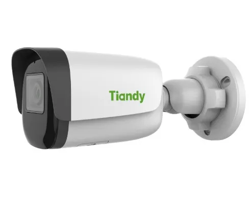 Tiandy Bullet 5MPX - Lente motoizado de 2.7 / 13.5mm - 80Mts de infrarrojo - Deteccion de movimiento - Alarma perimetral - 12DCV/POE - ONVIF - sd