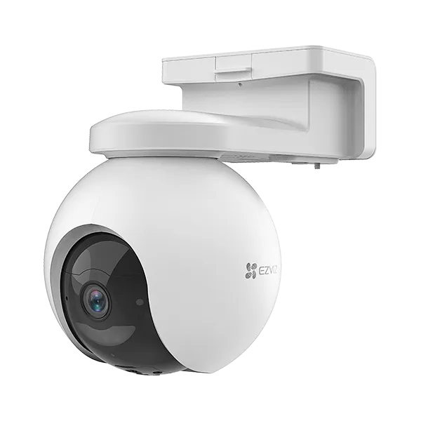 Cámara IP domo PT Ezviz ColorVu 3MP 360° GPS Audio Disuasión activa Batería 4G Apta panel solar