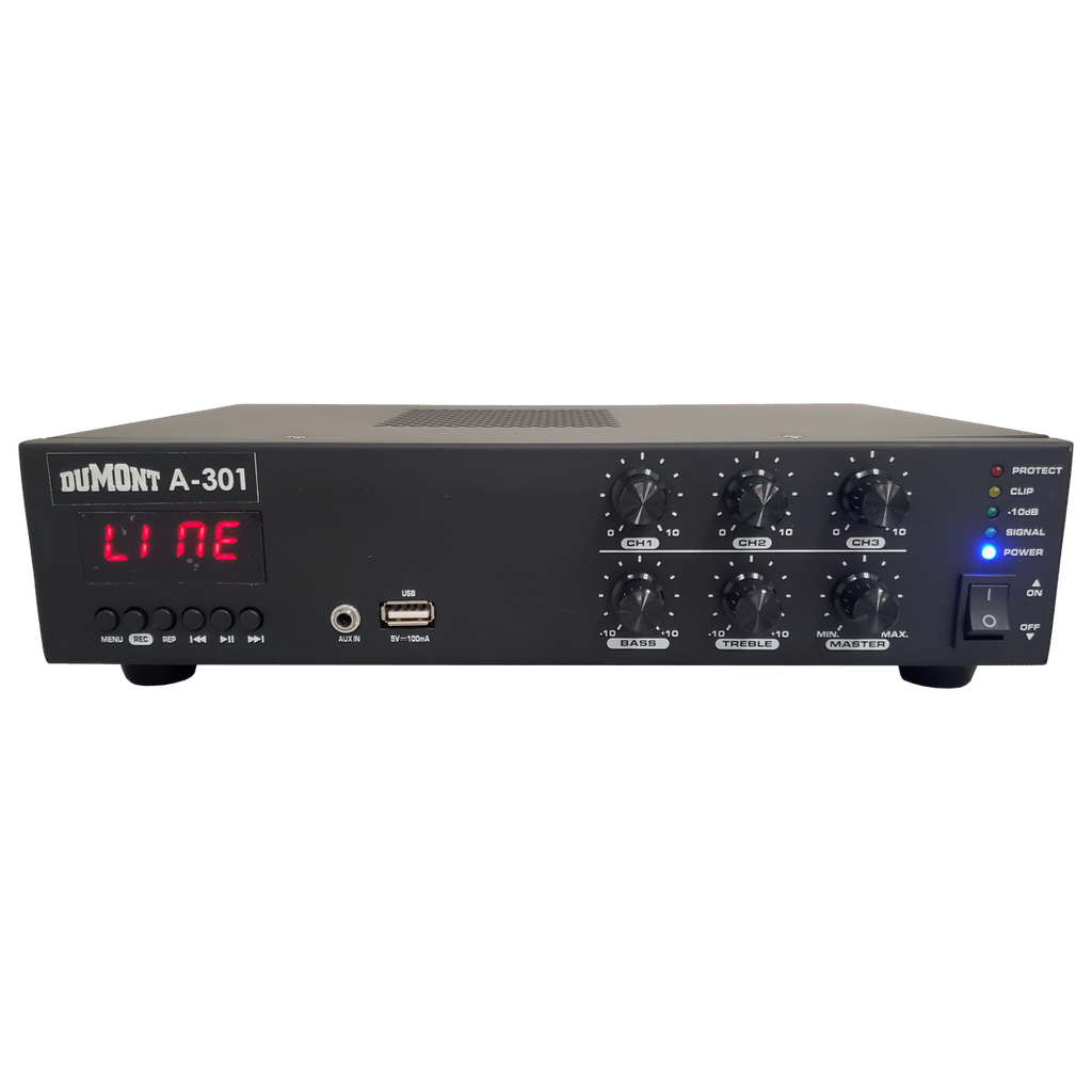 Amplificador con Bluetooth y USB MP3 de 30 Watts