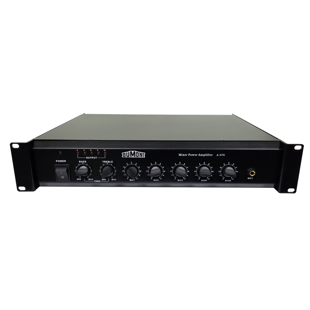 Amplificador para música funcional y mensajes 70 Watts