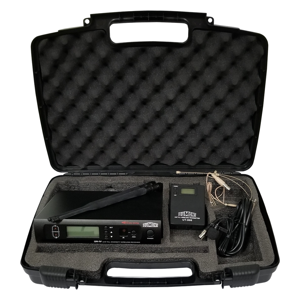 Micrófono inalámbrico de vincha/corbatero