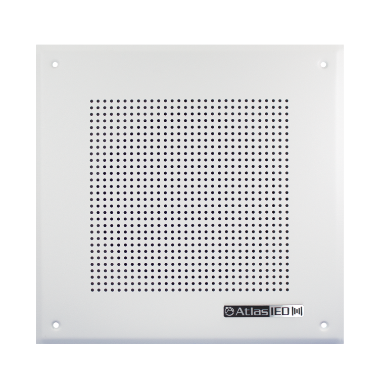 Parlante IP para embutir con micrófono bidireccional incorporado