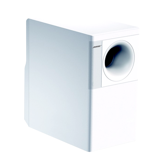 Subwoofer de superficie blanco