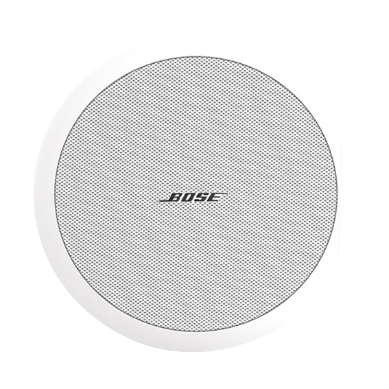 Altavoz de alto rendimiento, rango extendido y montaje empotrado color negro