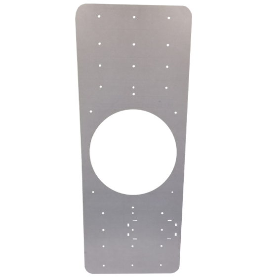 Plantilla metálica 66,30 cm x 25,5 cm