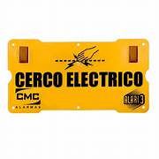 Cartel Advertencia Cerco Eléctrico Homologado