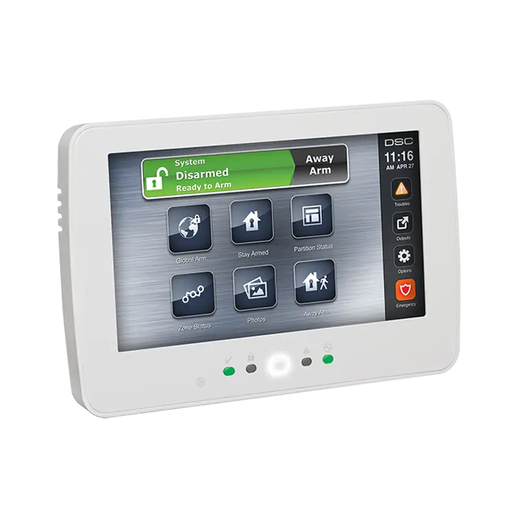 TECLADO LCD DSC POWERNEO TOUCHSCREEN 7" - HS2TCHP N