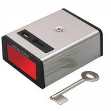 PULSADOR PANICO METALICO C/RETENCION C/MEMORIA