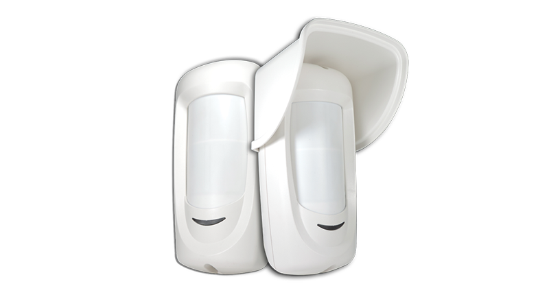 Sensor Exterior Cableado Garnet. Incluye lente 
cortina vertical, horizontal y pet 40kg - IR-1000D