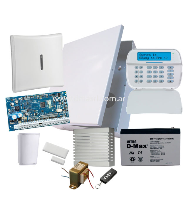 Kit DSC POWERNEO INALAMBRICO LCD + HOST X 1 - KIT2032/HS2LCD/HOST