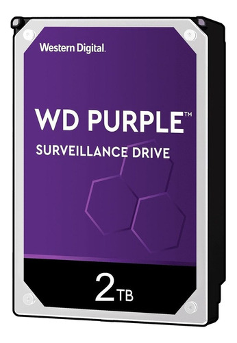 [HDEN02WED00001] Disco Rigido Purple 2TB Wd23purz