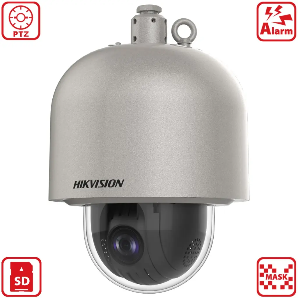 Cámara Domo IP 2MP PTZ x23 Exterior Antiexplosivo Antiexplosiva Hikvision DS-2DF6223-CX