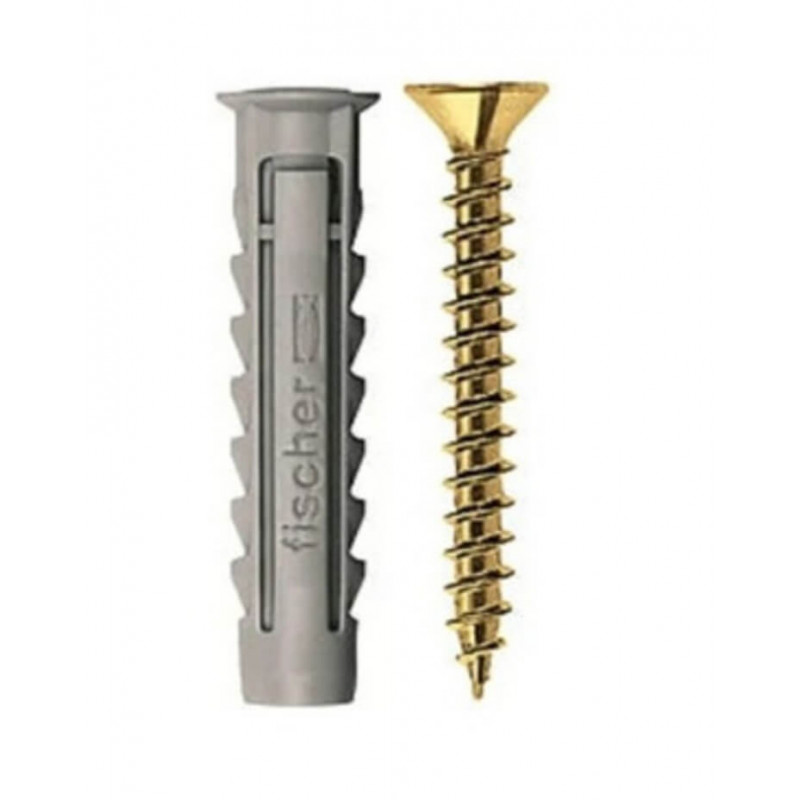 Tornillos y tacofisher del 8 x 100u