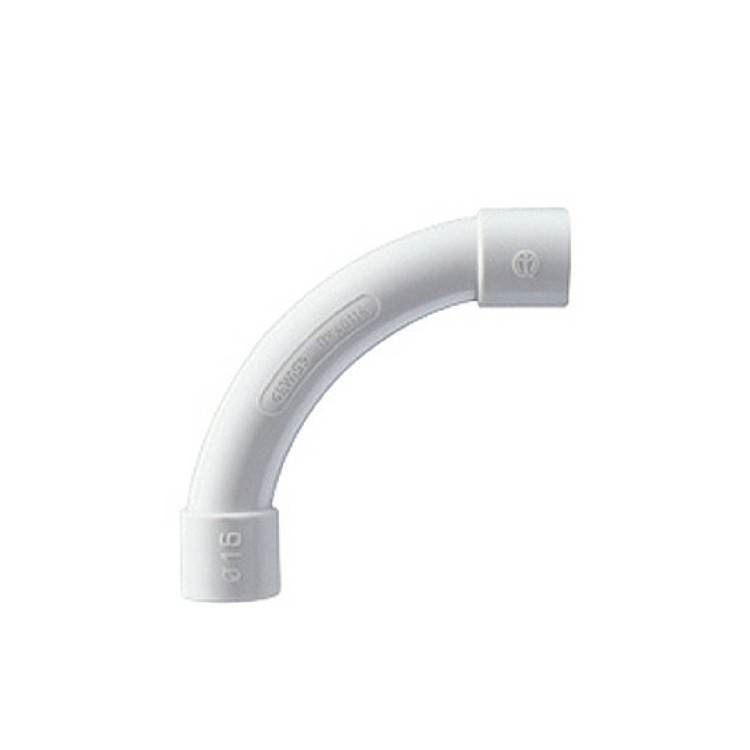 CURVA PARA CAÑO PVC 20MM