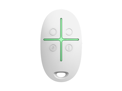 [SPACECONTROL-W] Control Remoto 4 Botones Bidireccional Blanco AJAX - SPACECONTROL-W