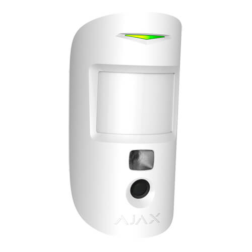 [MOTIONCAM (PHOD)-W] Detector PIR CAM INT C/foto Verif Wlss Blanco AJAX - Motioncam (phod)-w