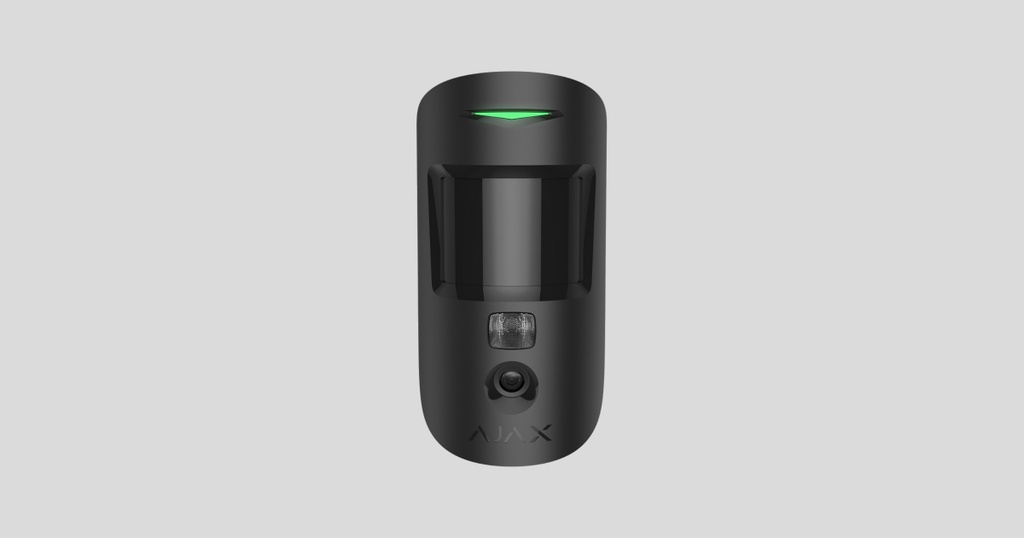 DETECTOR PIR CAM INT C/FOTO VERIF WLSS NEGRO AJAX - MOTIONCAM (PHOD)-B