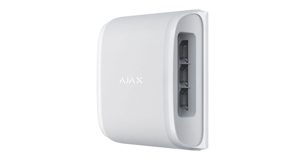 DETECTOR PIR EXT CORTINA BIDIRECCIONAL WLSS AJAX - DUALCURTAIN OUTDOOR