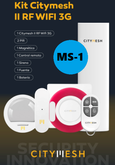 [MS1mesh2] KIT MS1mesh II RF WIFI 3G
