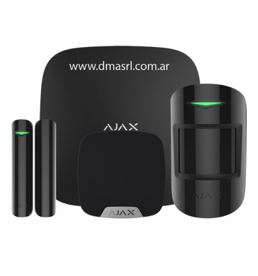 PANEL+ PIR + MAGNETICO + CONTROL + SIRENA INTERIOR AJAX - KIT AJAX 2PLUS x 1 N - ms1