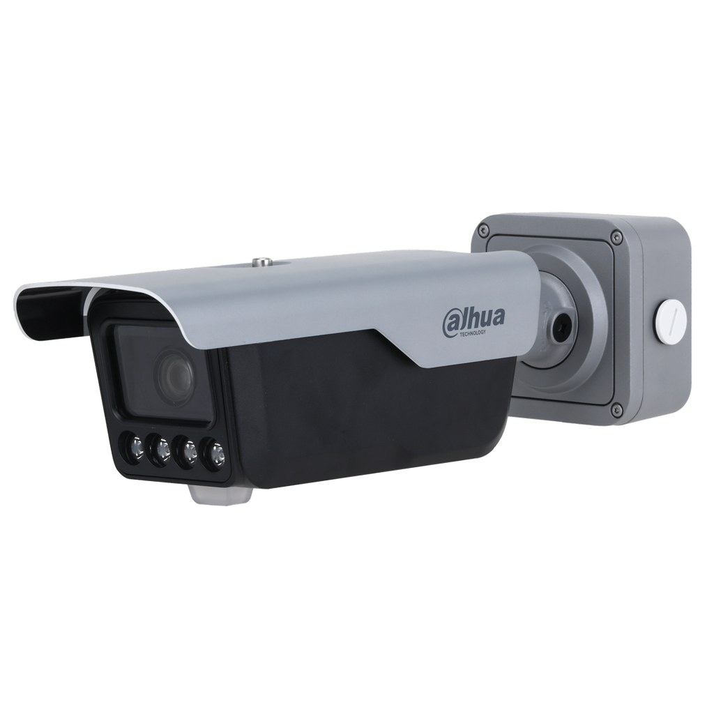 Cámara Bullet para reconocimiento automático de matrículas vehiculares de 4MP, CMOS de 1/1.8", lente varifocal motorizado de 2.7 mm~12 mm,IP67, IK10