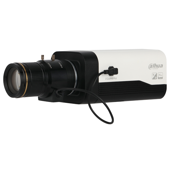 [DH-IPC-HF8242FP-FR] Dahua Cámara Box Starlight de 2Mp con reconocimiento facial, CMOS 1/1,8", WDR, PoE y audio