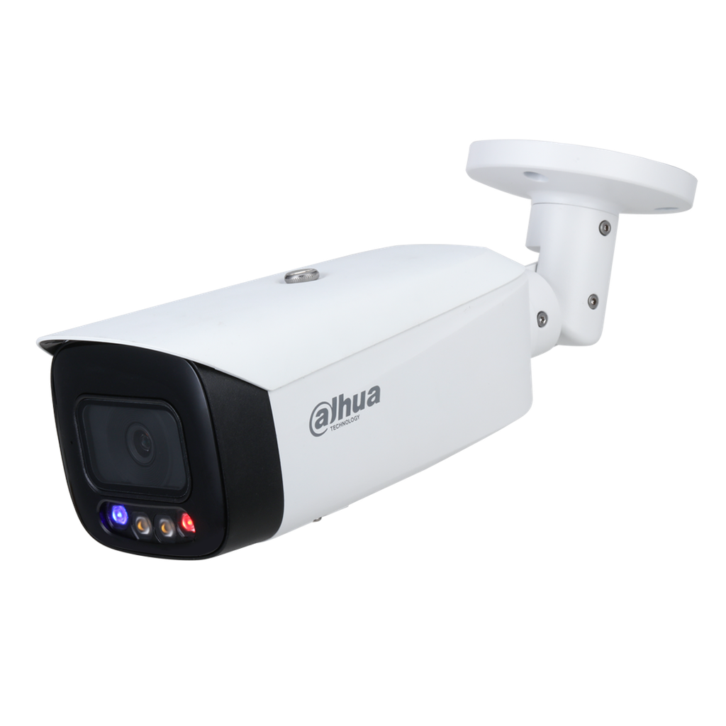 Dahua Cámara Bullet WizMind de 2Mp con IR 60 m, CMOS 1/2,8", lente fijo 3,6 mm, WDR, IP67 y audio