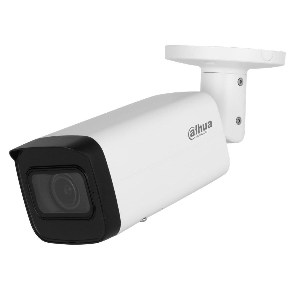 [DH-IPC-HFW2241TP-ZS-27135] Dahua Cámara Bullet WizSense de 2Mp con IR 60 m, CMOS 1/2.8", lente varifocal motorizado 2,7 mm~13,5 mm, IP67, PoE, WDR y micrófono incorporado