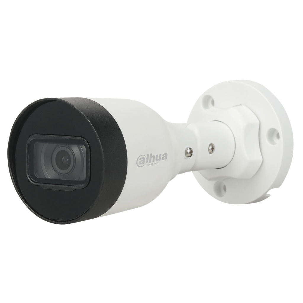 [DH-IPC-HFW1431S1P-A-0280B-S4-QH2] Cámara Bullet varifocal de 4Mp con IR 30 m, CMOS 1/2,7", lente fijo de 2,8 mm, IP67, PoE, WDR, micrófono incorporado