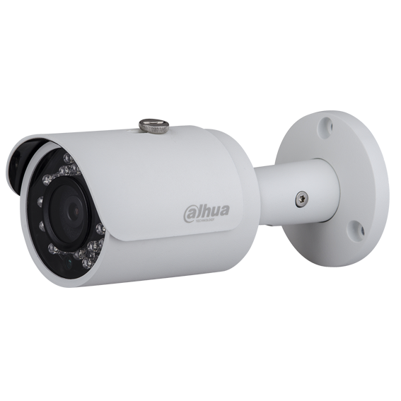 Cámara mini Bullet de 4Mp con IR 30 m, CMOS 1/1.3", lente fijo 3,6 mm, IP67, PoE, WDR