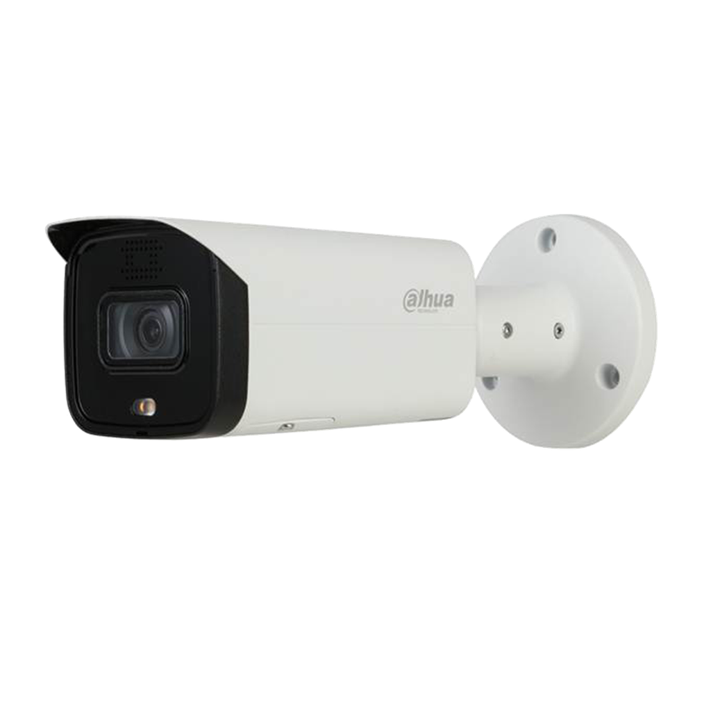 Cámara WizMind de 5Mp con IR 30 m, CMOS 1/2.7", lente fijo de 2,8 mm, IP67, IK10, WDR y audio
