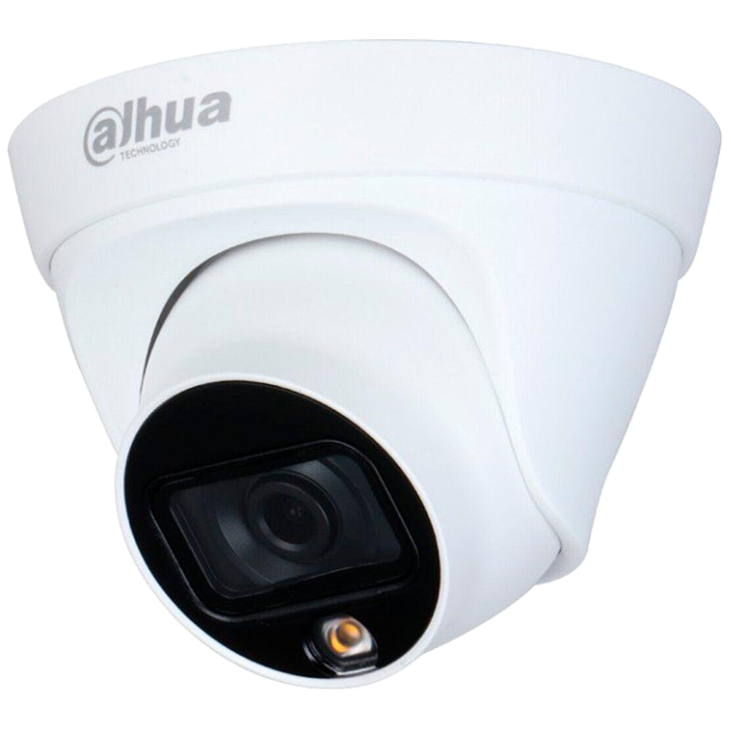 [DH-IPC-HDW1239T1P-LED-0280B-S5-QH2] Domo 2Mp, CMOS 1/2,7", lente fijo de 2,8 mm, IP67, PoE - Full Color de 15 m