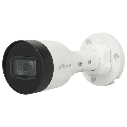 [DH-IPC-HFW1439S1P-A-LED-0280B-S4] Cámara Bullet de 4Mp, CMOS 1/3", lente fijo 2,8 mm, WDR, IP67, PoE, con micrófono incorporado - Full Color de 15 m