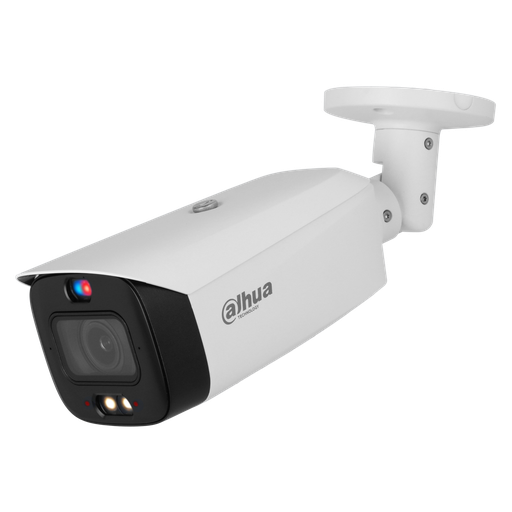 [DH-IPC-HFW3449T1P-ZAS-PV-27135] Cámara Bullet de disuasión de 4Mp, CMOS 1/2.7", lente varifocal motorizado de 2,7mm~13,5mm,, IP67, WDR, PoE, micrófono y parlante - Full Color de 50 m