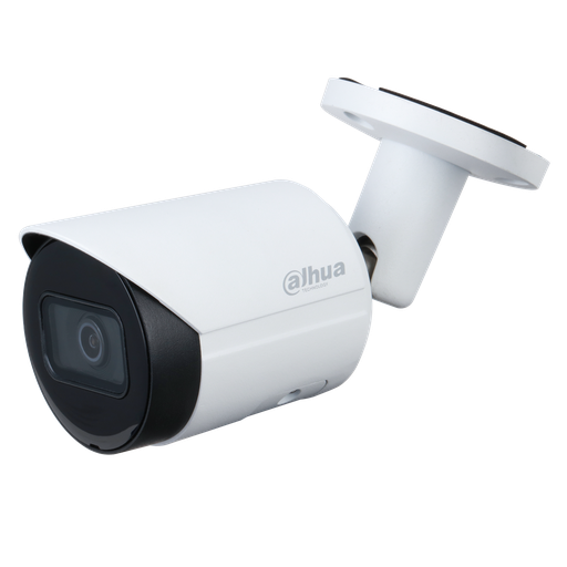 [DH-IPC-HFW2241SP-S-0280B] Dahua Cámara Bullet WizSense de 2Mp con IR 30 m, CMOS 1/2,8", lente fijo 2,8 mm, WDR, IP67, PoE y micrófono incorporado