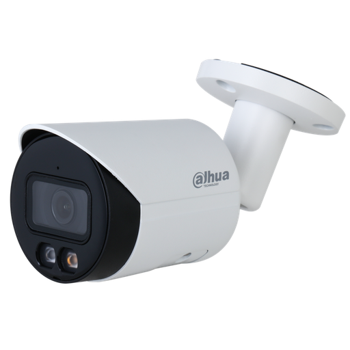 [DH-IPC-HFW2249SP-S-IL-0360B] Dahua Cámara Bullet WizSense de 2Mp con iluminación dual, con IR 30 m, CMOS 1/2,8", lente fijo 3,6 mm, WDR, IP67, PoE y micrófono incorporado