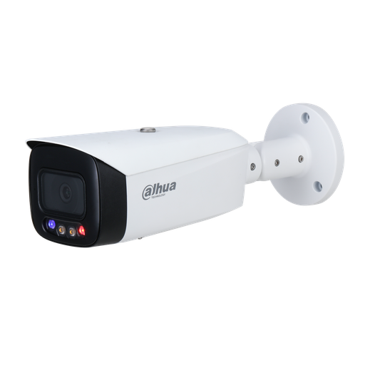 [DH-IPC-HFW3249T1P-AS-PV-0280B] Dahua Cámara Bullet WizSense con disuasión activa de 2Mp, CMOS 1/2,8", lente fijo 2,8 mm, WDR, IP67, con audio - Full Color de 40 m