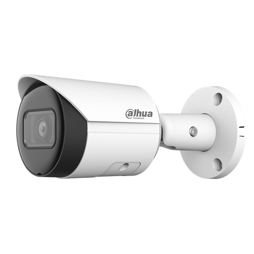 [DH-IPC-HFW2531SP-S-0280B-S2] Cámara de 5Mp con IR 30 m, CMOS 1/2.7", lente fijo de 2,8 mm, IP67, WDR, PoE