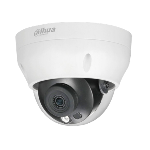 [DH-IPC-HDPW1230R1P-0280B-S5] Domo 2Mp con IR 30 m, CMOS 1/2,7", lente fijo de 2,8 mm, WDR, IP67, PoE