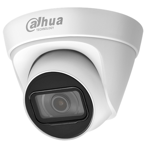 [DH-IPC-HDW1431T1P-A-0280B-S4-QH2] Domo de 4Mp con IR 30 m, CMOS de 1/2.7”, lente fijo de 2,8 mm, IP67, PoE y WDR ...