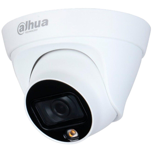 [DH-IPC-HDW1439T1P-LED-0280B-S4] Domo de 4Mp con IR 15 m, CMOS de 1/3”, lente fijo de 2,8 mm, IP67, PoE y WDR