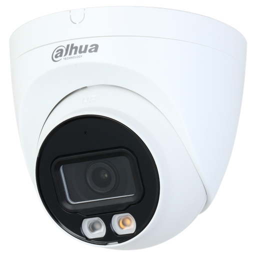 [DH-IPC-HDW2449TP-S-IL-0360B] Domo Eyeball WizSense de 4Mp con IR 30 m, CMOS 1/2,9", lente fijo de 3,6 mm, IP67, WDR, PoE, con micrófono incorporado