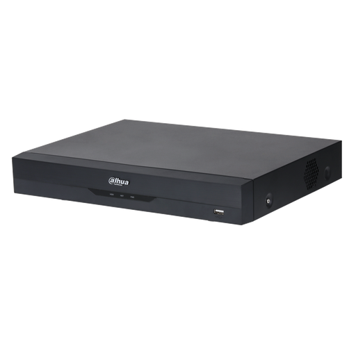 [DH-XVR5116HE-4KL-I3] Video Grabadora Digital Pentahíbrida WizSense de 16 canales 4K-N/5MP compacta de 1U, 1 HDD - Incluye fuente de 12V 4A ***