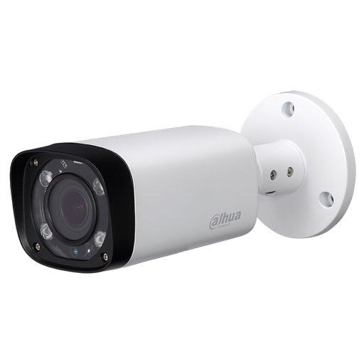 [DH-HAC-HFW2231RP-Z-IRE6-27135] Cámara Bullet Starlight HDCVI de 2Mp con IR 60 m, CMOS  1/2,8", lente varifocal motorizado de 2.7 mm~13.5 mm, IP67, WDR y carcasa de aluminio