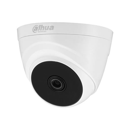 [DH-HAC-T1A21P-0360B] Domo Eyeball de 2Mp HDCVI con IR 20 m, CMOS 1/2,7", lente fijo de 2,8mm y carcasa de aluminio