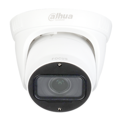 [DH-HAC-T3A21P-VF-2712] Domo de 2Mp HDCVI con IR 30 m, CMOS 1/2,7", lente varifocal manual de 2.7mm~12 mm, IP67 y carcasa de pástico