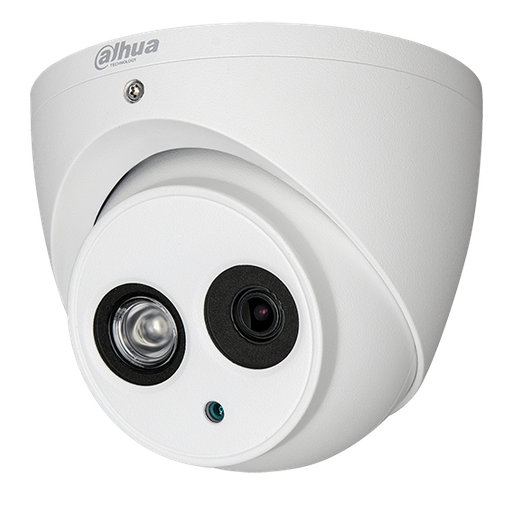 [DH-HAC-HDW2231EMP-0360B] Domo de 2Mp HDCVI Starlight con IR 30 m, CMOS 1/2,7", lente varifocal motorizado de 2.7 mm~13.5 mm, IP67, IK10, WDR, audio y carcasa de aluminio