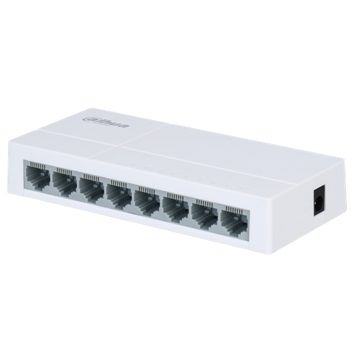 [DH-PFS3008-8ET-L-V2] Switch de 8 puertos - Incluye fuente de 5V 1A
