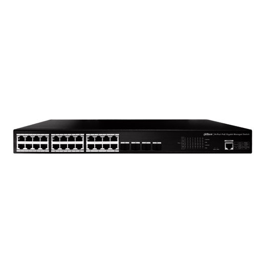 [DH-PFS4428-24GT-370] Switch PoE gigabit de 24 puertos
