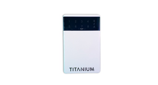 T-LED732 Teclado Titanium Led 8 zonas compatible con
Titanium. No incluye micrófono para
audio verificación